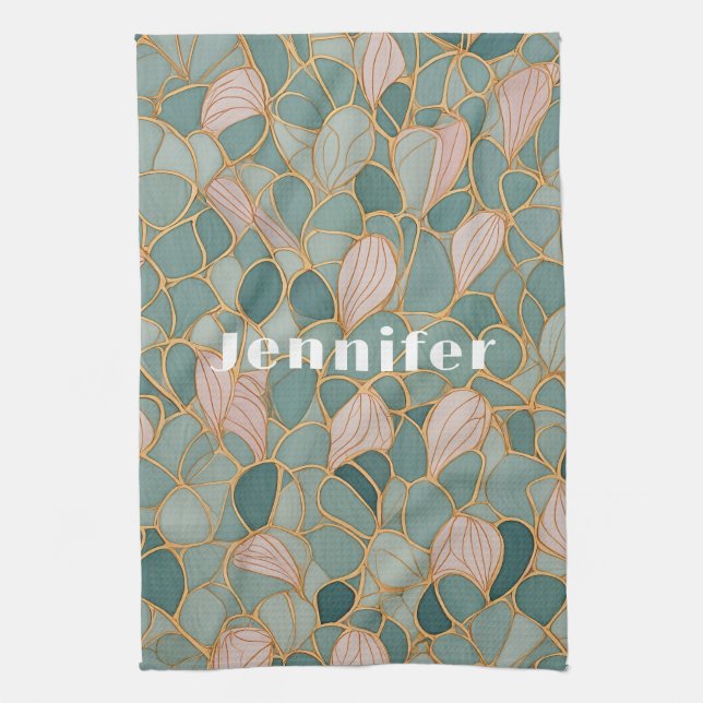 Linge De Cuisine Balances mystiques : Imaginaire pastel (Vertical)