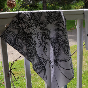 Linge De Cuisine Balayé Ink Goddess Pagan Art