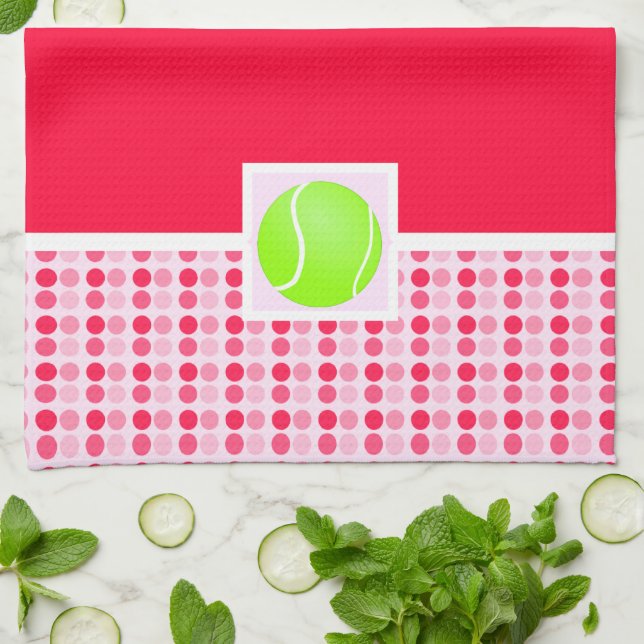 Linge De Cuisine Balle de tennis mignonne (Plié)