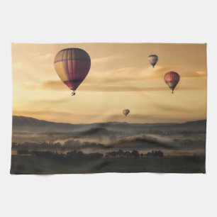 Linge De Cuisine Ballons à Air Chaud Majestueux