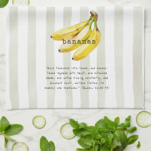 Linge De Cuisine Bananes - Verset du Coran