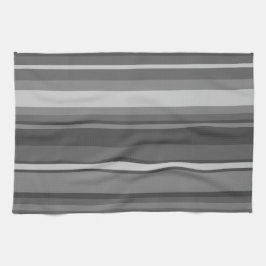 Linge De Cuisine Bandes grises