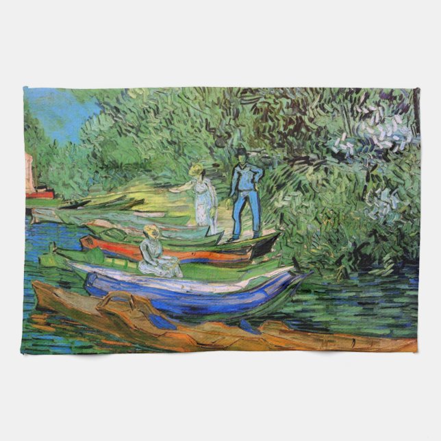 Linge De Cuisine Banque de l'Oise à Auvers par Vincent van Gogh (Horizontal)