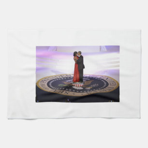 Linge De Cuisine Barack et Michelle Obama