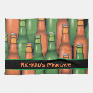 Linge De Cuisine Barre personnalisée de la bière Mancave