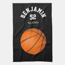 Linge De Cuisine Basketball sports towel, coach bath towel