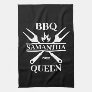 Linge De Cuisine BBQ Funny Barbecue personnalisé Queen Apron Cuttin