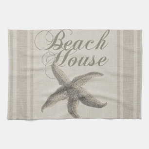Linge De Cuisine Beach House Starfish Seashore