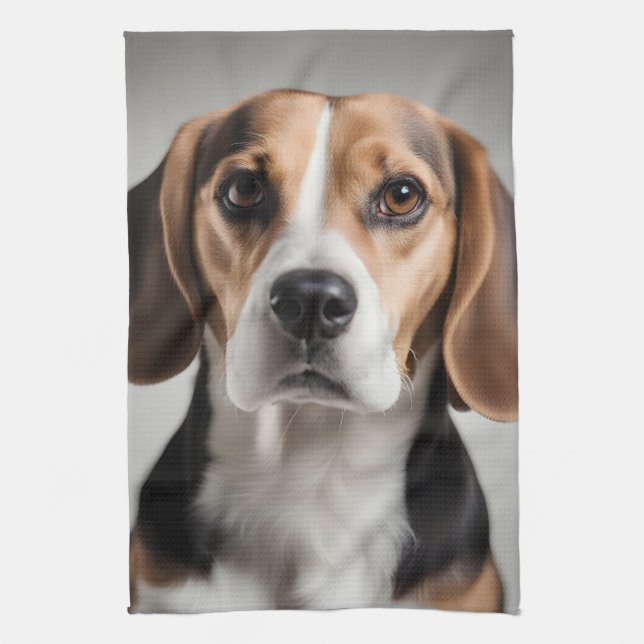 Linge De Cuisine Beagle (Vertical)