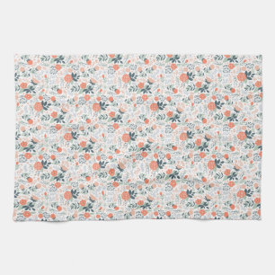 Linge De Cuisine Beau motif floral Girly
