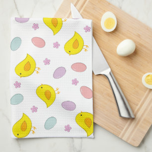 Linge De Cuisine Beau Poulets motifs de Pâques OEufs Couleur person