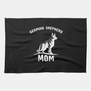 Linge De Cuisine Beekeeper Art German Shepherd Mommy