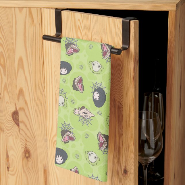 Linge De Cuisine Beetlejus | Cute Chibi Toss Motif (Pliage en tiers)