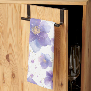 Linge De Cuisine belle élégante pattée continu imprimé fleur