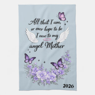 Linge De Cuisine Belle Fête des Mères Ange Mère