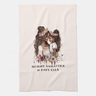 Linge De Cuisine Belle mère et fille noire (5)