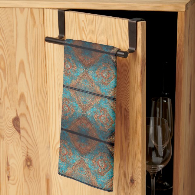 Linge De Cuisine Belle Perse Ancien Motif Collection populaire (Pliage en tiers)
