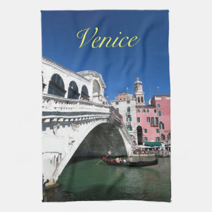 Linge De Cuisine Belle Venise, Pont du Rialto