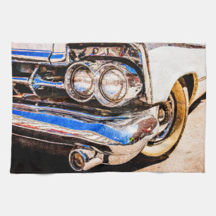 Linge De Cuisine Belle voiture classique