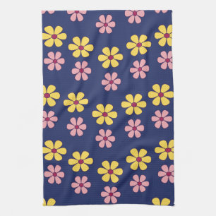 Linge De Cuisine Belles grosses fleurs