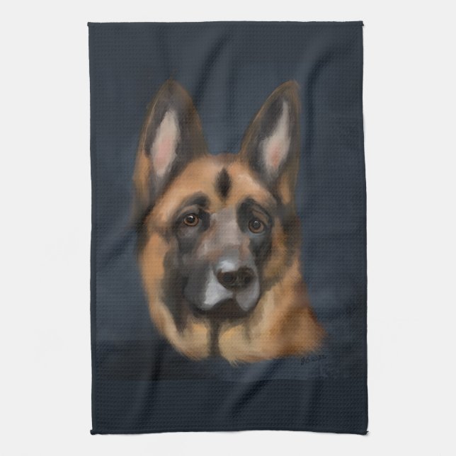 LINGE DE CUISINE BERGER ALLEMAND     (Vertical)