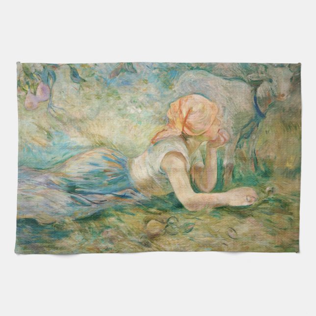 Linge De Cuisine Berthe Morisot - Berger au repos (Horizontal)