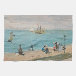 Linge De Cuisine Berthe Morisot - Sur la plage, Les Petites-Dalles