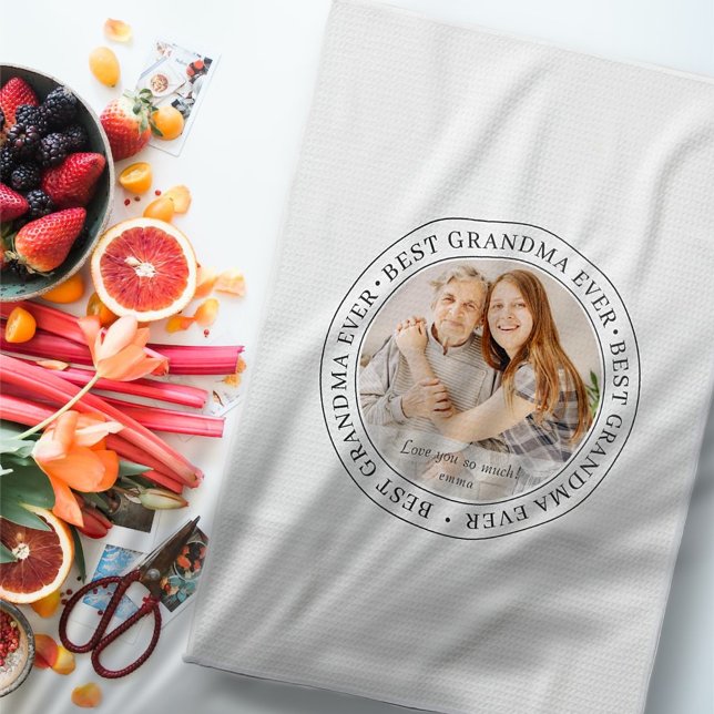 Linge De Cuisine Best Grandma Ever Modern Classic (Créateur téléchargé)