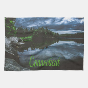 Linge De Cuisine Beutiful Lake Trees du Connecticut