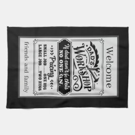 Linge De Cuisine Bienvenue Papa's Garage Friends & Family