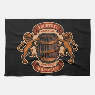 Linge De Cuisine Bière de brasserie personnalisée tonneau en chêne 