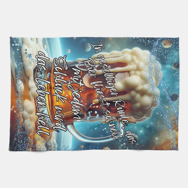 Linge De Cuisine Bières (Horizontal)