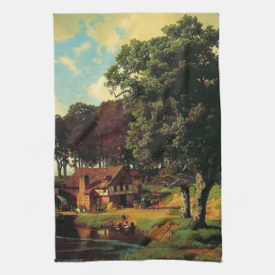 Linge De Cuisine Bierstadt Albert, Une Usine Rustique
