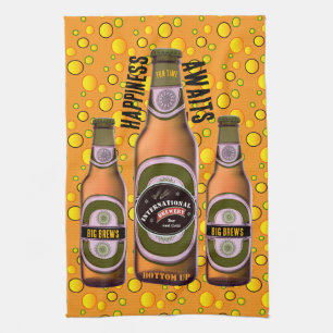 Linge De Cuisine BIG BREWS Happiness Await
