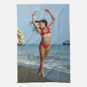 Linge De Cuisine Bikini Model Dancing Thunder_Cove
