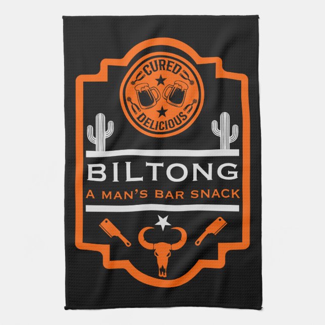Linge De Cuisine Biltong Et Bière (Vertical)