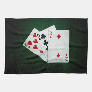 Linge De Cuisine Blackjack 21 point - Dix, Neuf, Deux