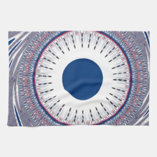 Linge De Cuisine Bleu chic