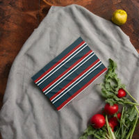 Bleu Rouge uniforme rayures