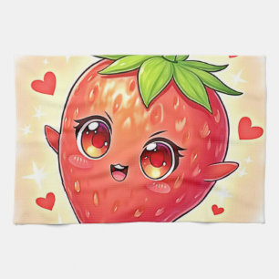 Linge De Cuisine Bliss de fraises sucrées adorables