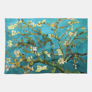 Linge De Cuisine Blossoming Almond Tree Van Gogh Fine Art