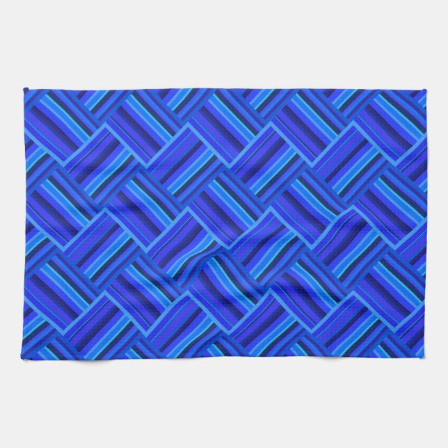 Linge De Cuisine Blue stripes (Horizontal)