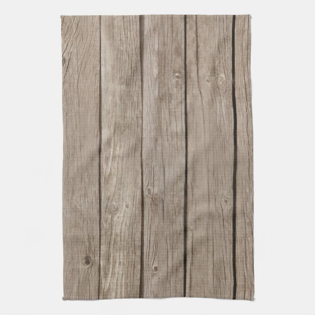 Linge De Cuisine Bois rustique chic (Vertical)
