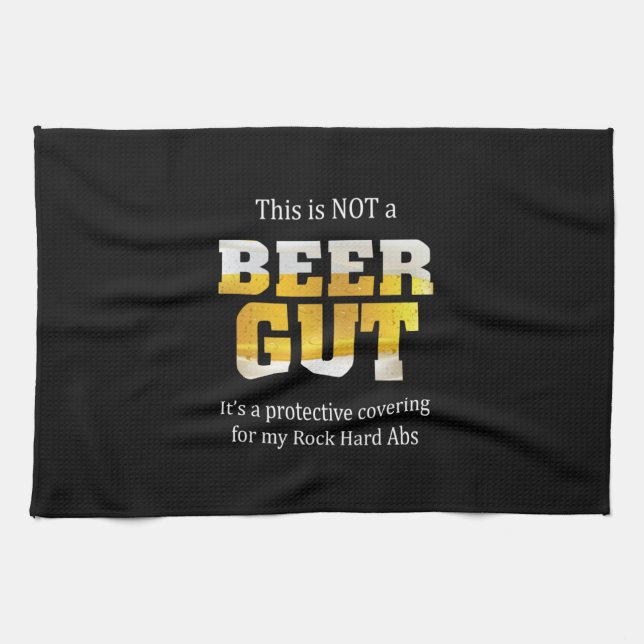Linge De Cuisine Boisson de bière pas une BIÈRE GUT Anniversaire (Horizontal)