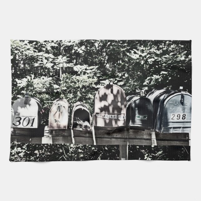 Linge De Cuisine Boîtes aux lettres rurales (Horizontal)