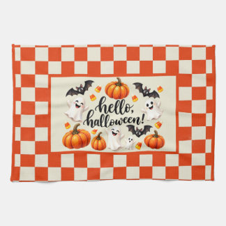 Linge De Cuisine Bonjour les fantômes d'Halloween Chauves-souris Ci