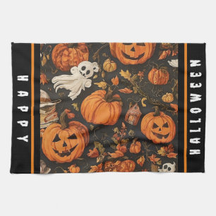 Linge De Cuisine Bonne collection Vintage d'Halloween