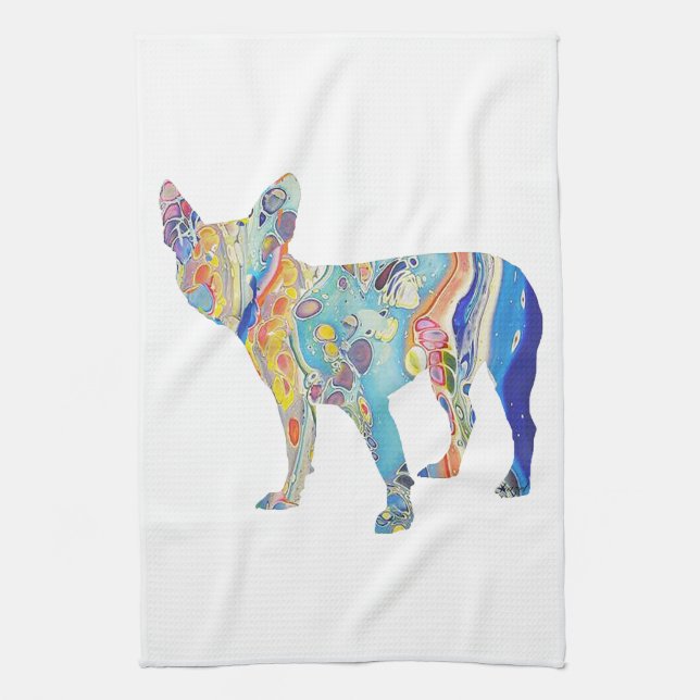 Linge De Cuisine Boston Terrier, Boston Terrier (Vertical)
