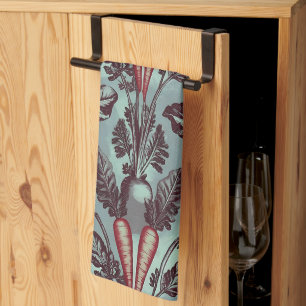 Linge De Cuisine Botanique Couverture en toiture - Carotte