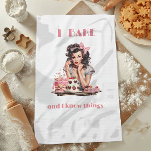 Linge De Cuisine Boulangerie Pin-up Girl Gâteaux et pâtisseries